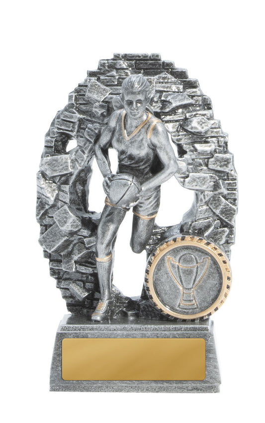 1010-3F Crash Through Female Aussie Rules