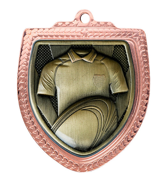 Shield Medal - Rugby Shirt