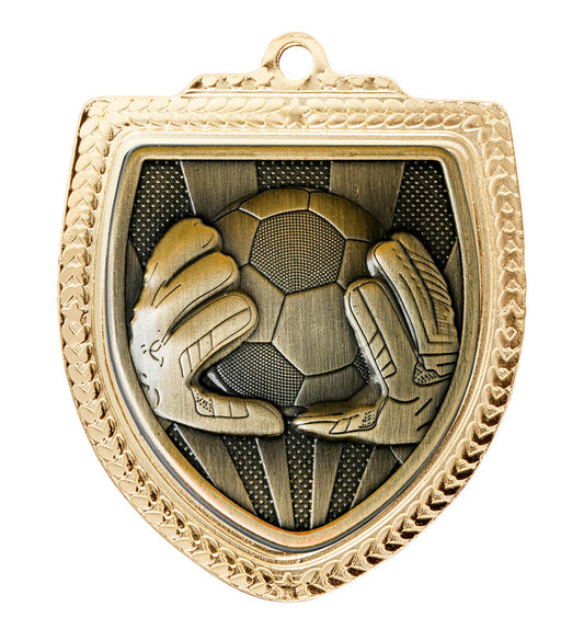Shield Medal - Football Goalkeeper