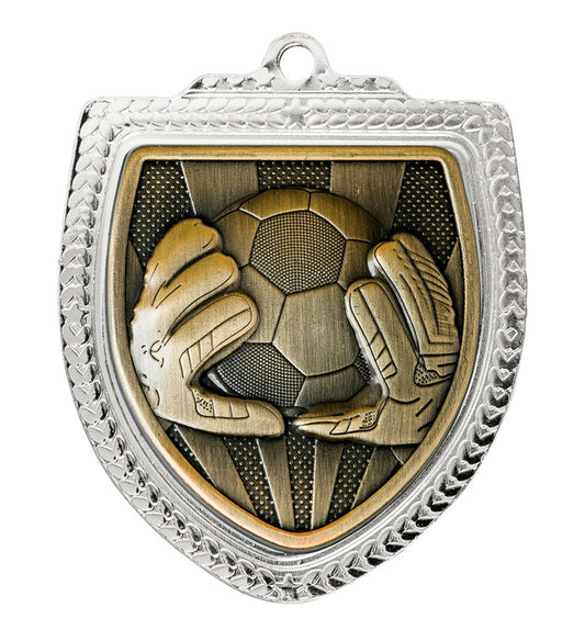Shield Medal - Football Goalkeeper
