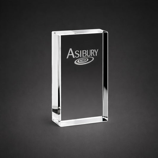 Crystal Rectagular Award