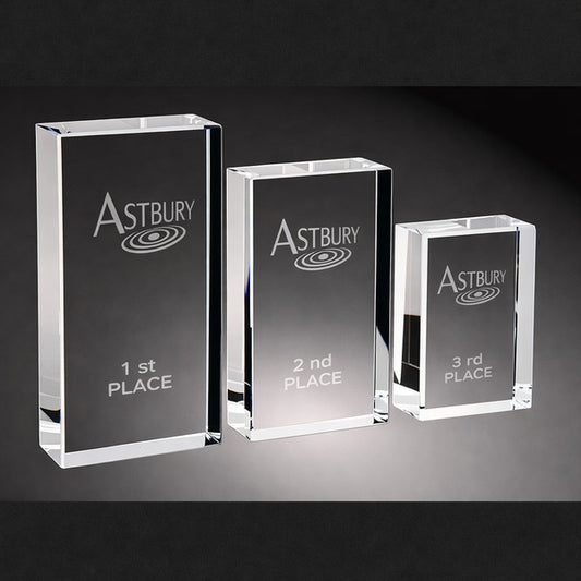 Crystal Rectagular Award