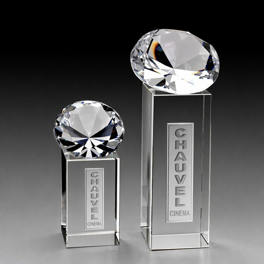 Diamond on Pedestal