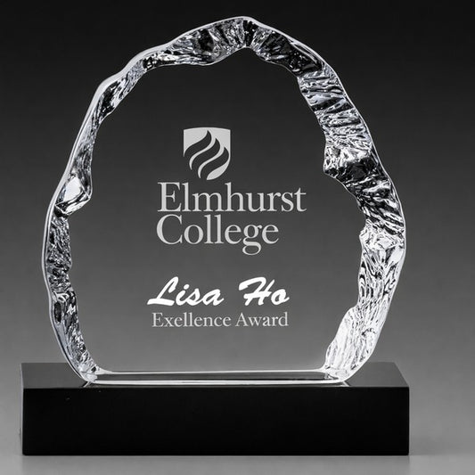 Iceberg on Black Base