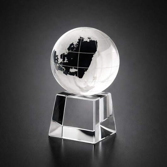 World Globe on Base Fixed