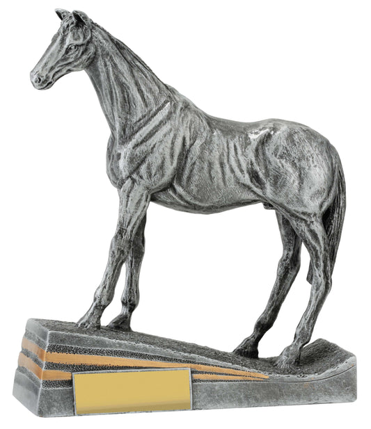 Silver Standing Horse