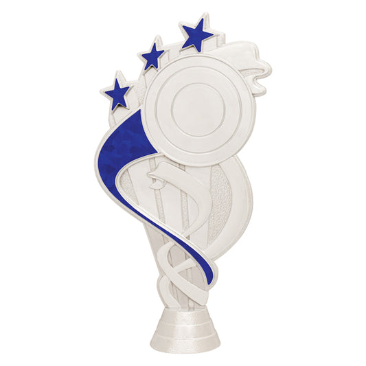 Ribbon Star - Blue / Silver