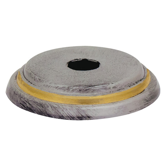 Plastic Lids - Antique Silver