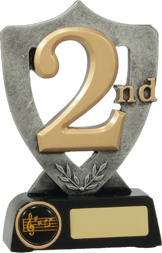 Silver Shield for 2nd Place