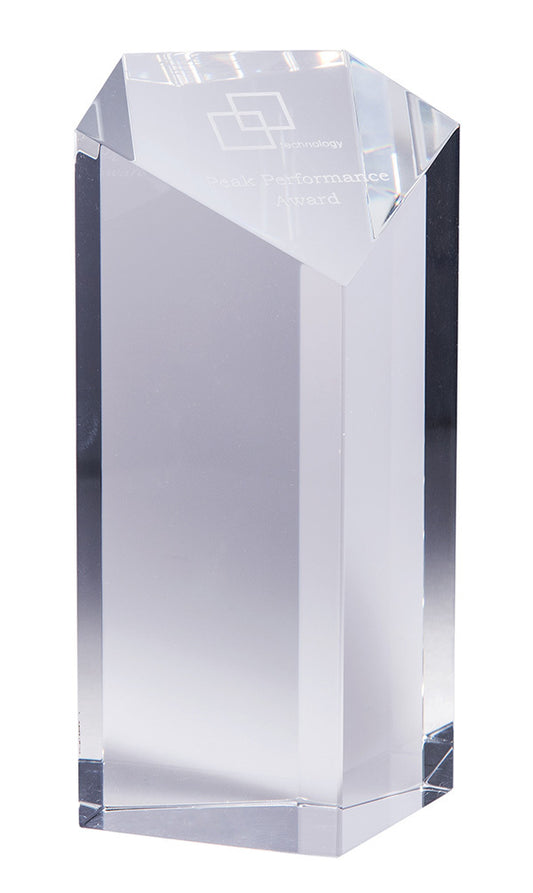 Crystal Clarity Series- 5 sided superman cube