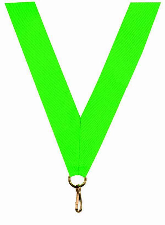 Fluoro-Neon Green Ribbon