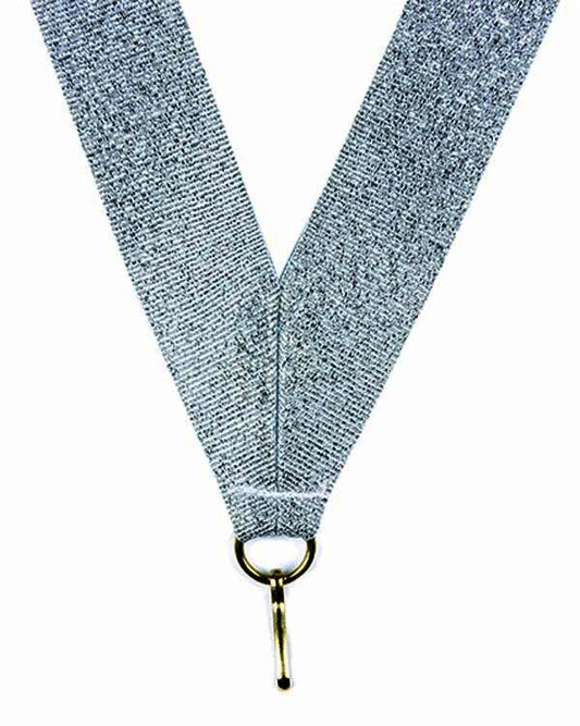 Silver Metallic Ribbon