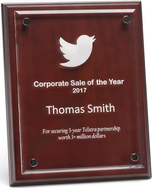 Floating Acrylic Plaque