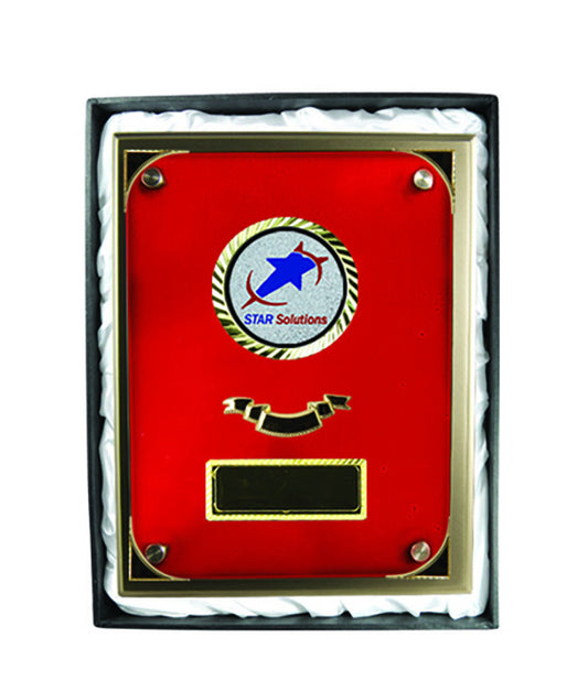 Plaque with Glass