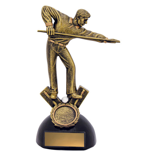 Snooker / Pool Player on Ball