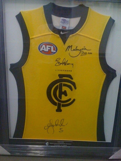 Framed Football Jumper