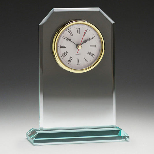 Oxford Glass Clock 170mm
