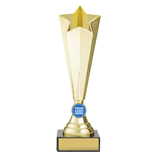 Mega Star Logo - Gold