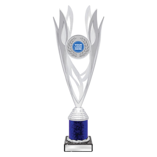 Lantern - Silver / Blue