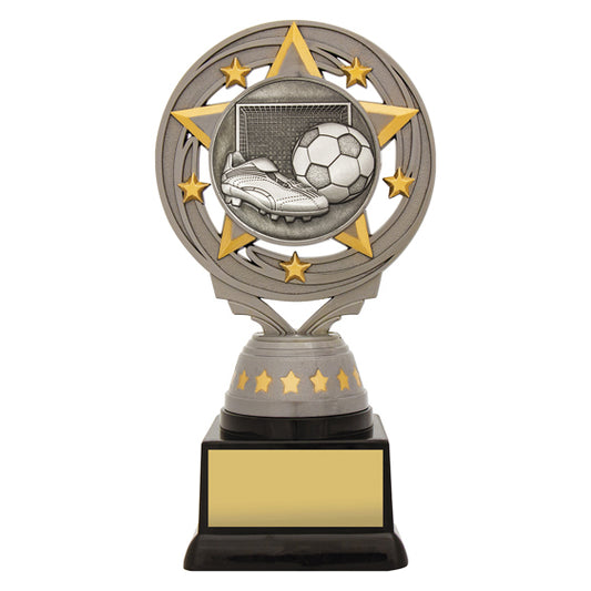 Silver Football Torch