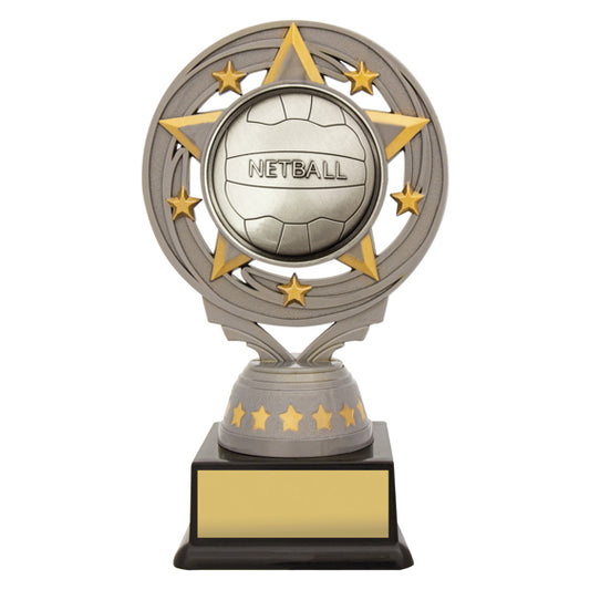 Silver Netball Torch