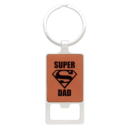 Rawhide Keychain - Bottle Opener