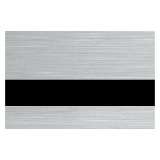 Laser Lights Brushed Silver / Black