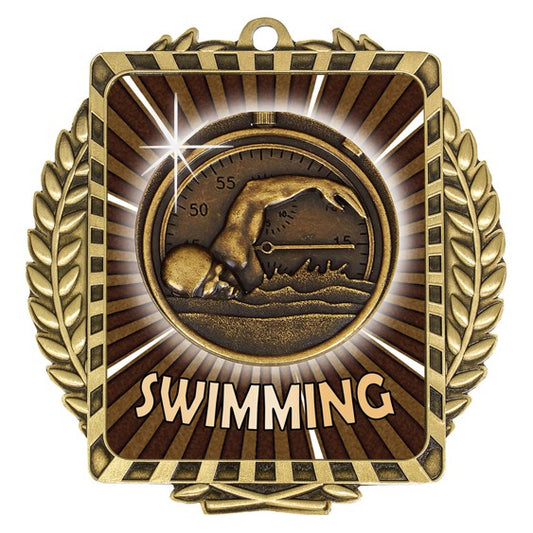 Lynx Wreath - Swimming