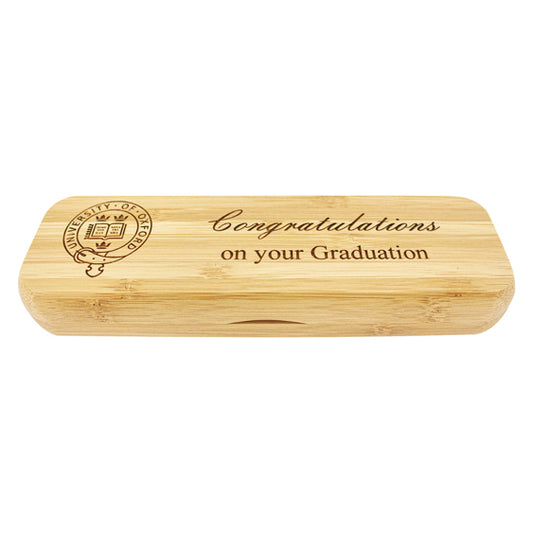 Bamboo Pen Box - Single
