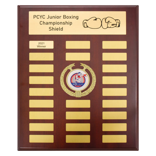 Central Logo Plaque