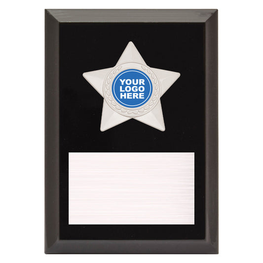 Star Plaque - Silver