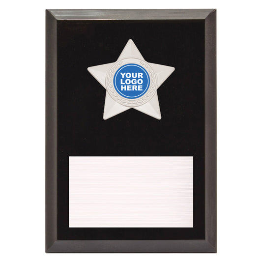 Star Plaque - Silver