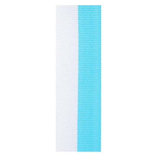 Light Blue / White Ribbon