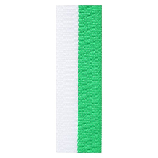 Green / White Ribbon