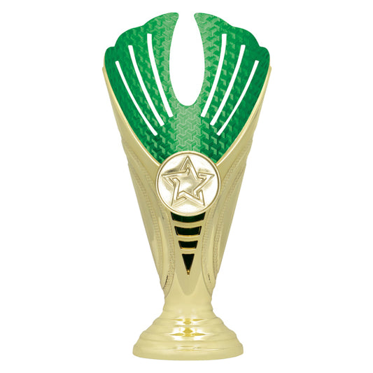 Paloma Holder - Gold / Green
