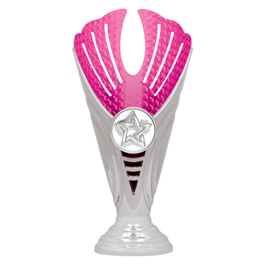 Paloma Holder - Silver / Pink