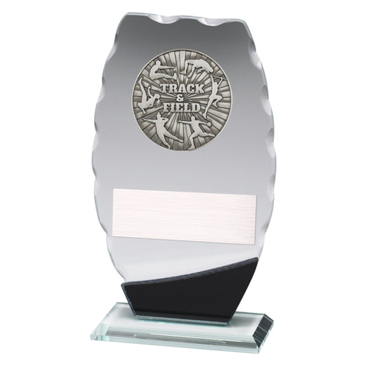 Track & Field Clipped Oval