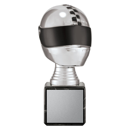 Silver 3D Helmet