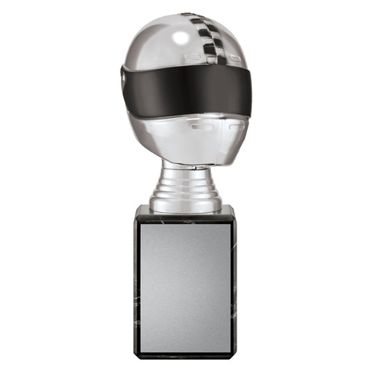 Silver 3D Helmet
