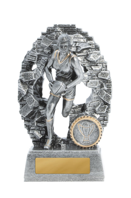 1010-3F Crash Through Female Aussie Rules