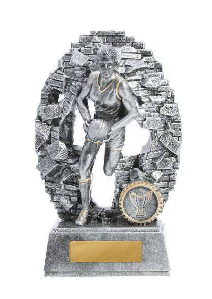 1010-3F Crash Through Female Aussie Rules