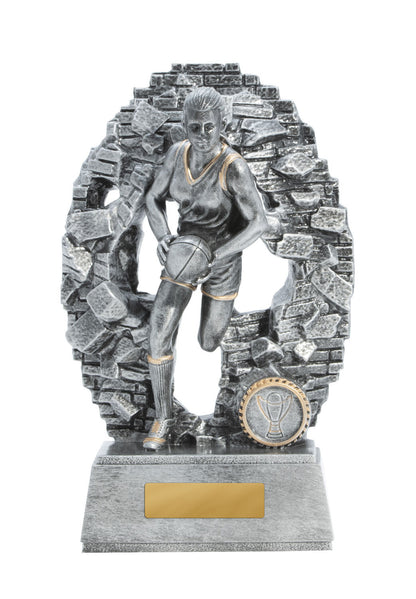 1010-3F Crash Through Female Aussie Rules