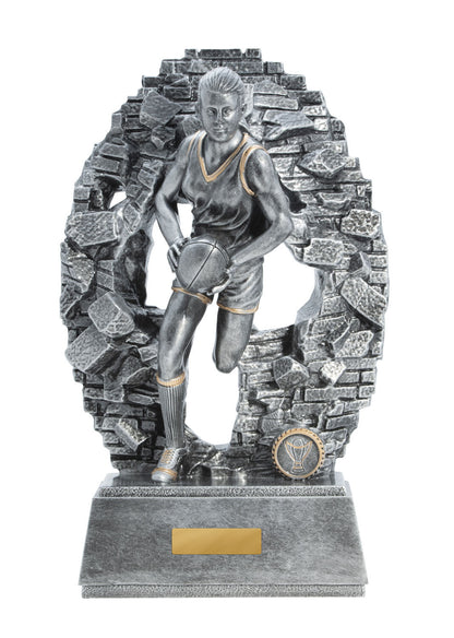 1010-3F Crash Through Female Aussie Rules