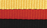 Yellow / Black / Red Ribbon