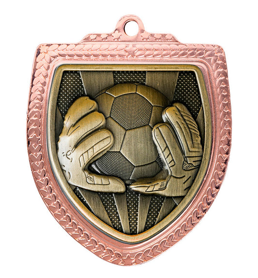 Shield Medal - Football Goalkeeper