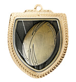 Shield Medal - Rugby Ball
