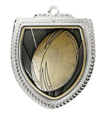 Shield Medal - Rugby Ball