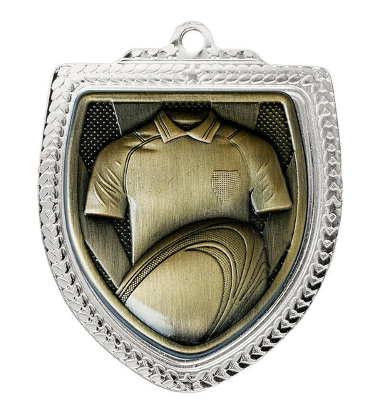 Shield Medal - Rugby Shirt