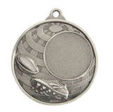 Global Medal -Rugby + 25mm insert
