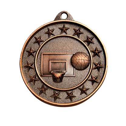 Shooting Star Medal Basketball